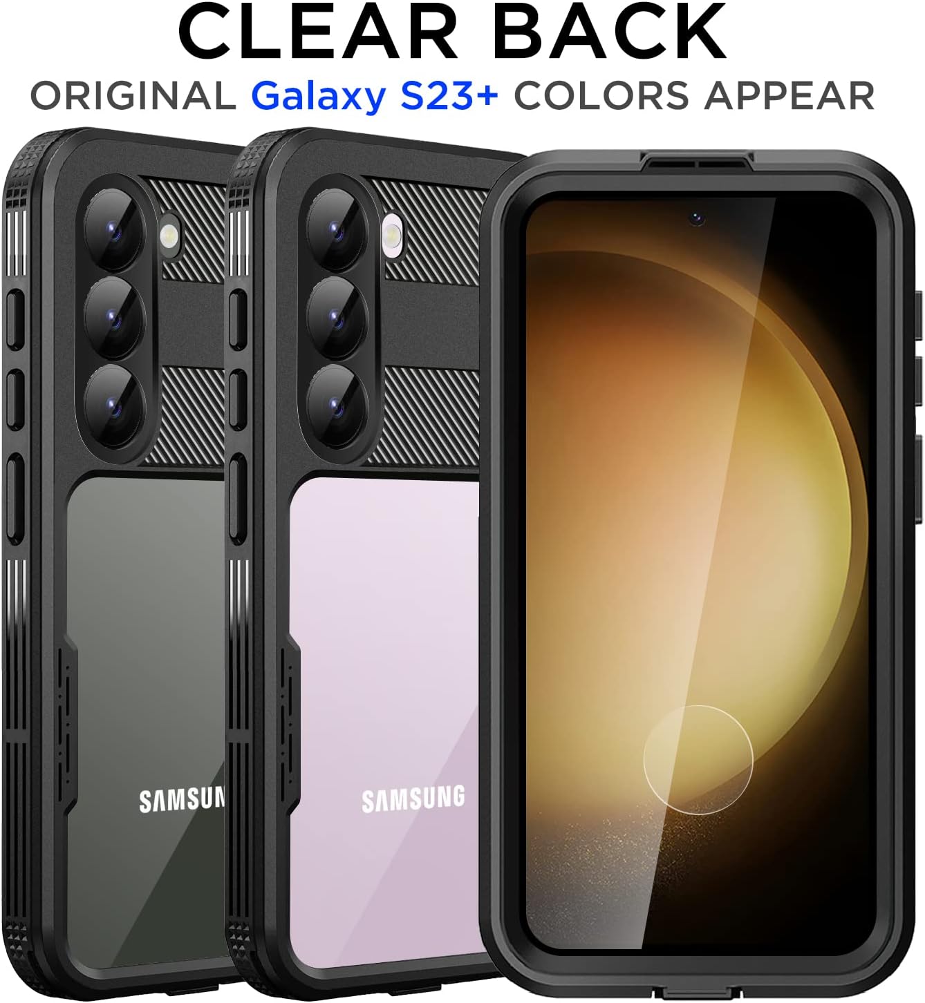 Camera Accessories: Samsung Galaxy S23 Plus Case Waterproof
