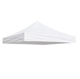 Gazebo Tent Top Cover Camping Beach Sunshade Shelter - White / 2.8x2.8M