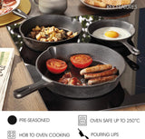 Skillets & Frying Pans: Cookware Sets Frying Cast Iron Pans Cast Iron Dish 16/20/26cm