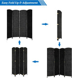 Room Dividers: Folding Room Divider Screen  Stylish Home Partition