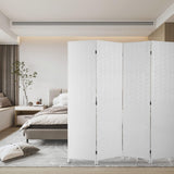 Room Dividers: 4-Panel Folding Room Divider  Privacy Screen Partition