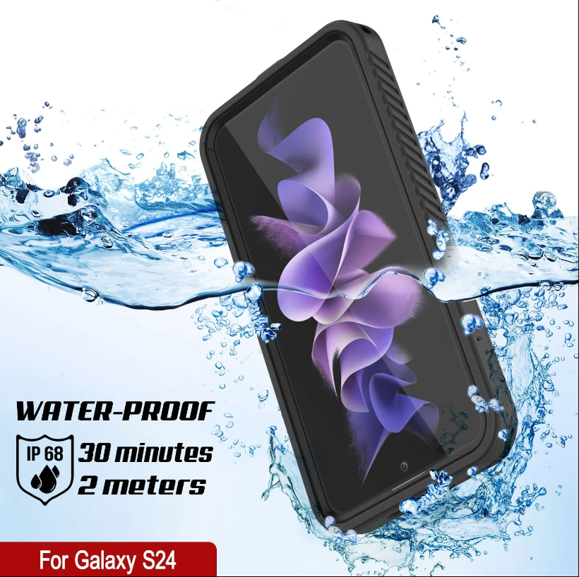 Phone Cases & Screen Protectors: Samsung Galaxy S24 Waterproof Shockproof Case