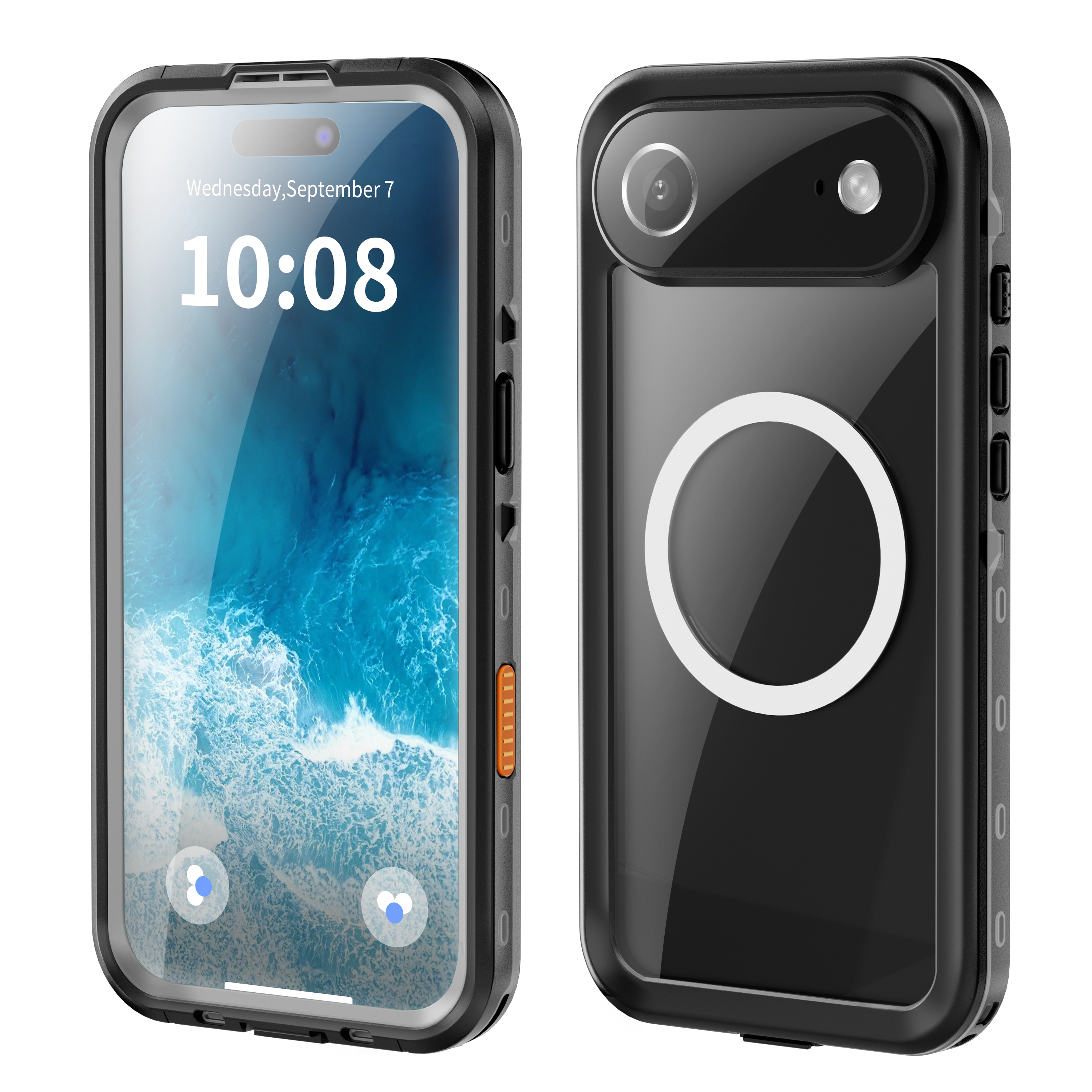 Phone Cases & Screen Protectors: iPhone 17 Air Waterproof Case Heavy Duty Case