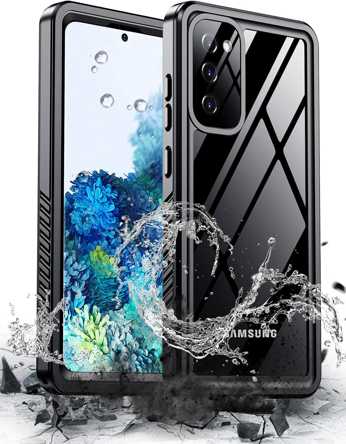 Phone Cases & Screen Protectors: Samsung Galaxy S20 Waterproof Shockproof Case