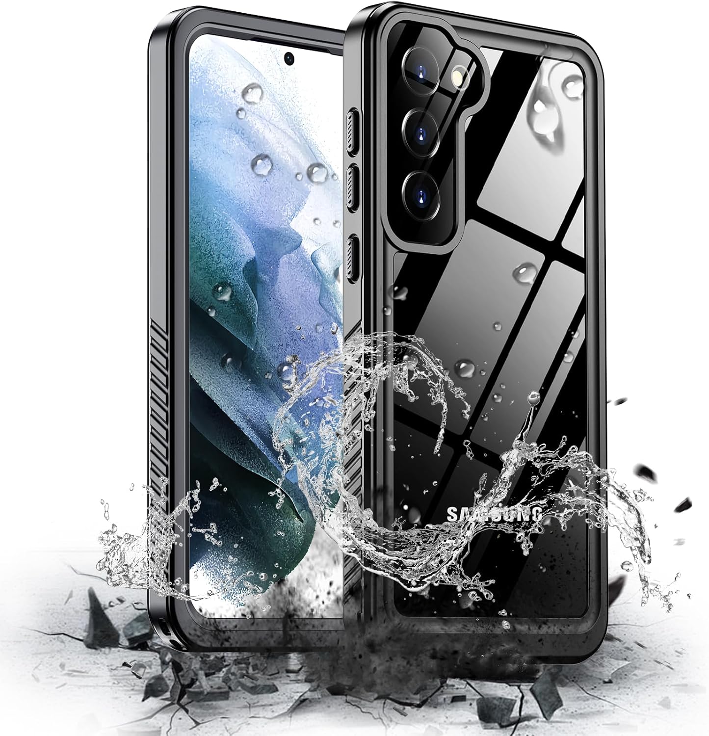 Phone Cases & Screen Protectors: Samsung Galaxy S21 Plus Waterproof Case