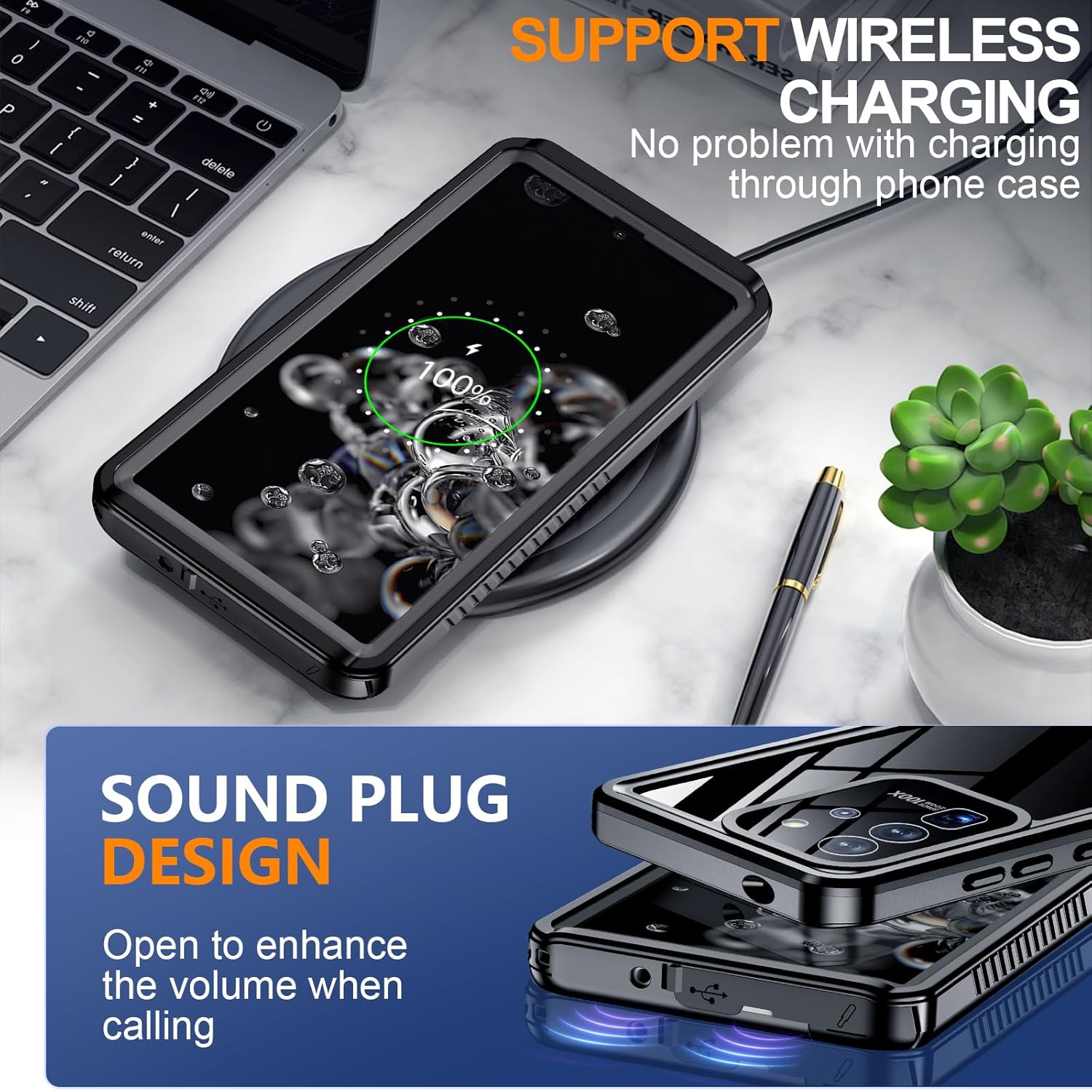 Phone Cases & Screen Protectors: Samsung Galaxy S20 Ultra Waterproof Case