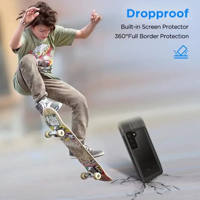 Phone Cases & Screen Protectors: Samsung Galaxy S22 Waterproof Shockproof Case