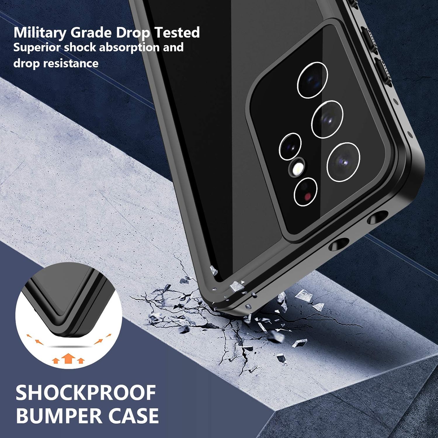 Phone Cases & Screen Protectors: Samsung Galaxy S21 Ultra Waterproof Shockproof Case