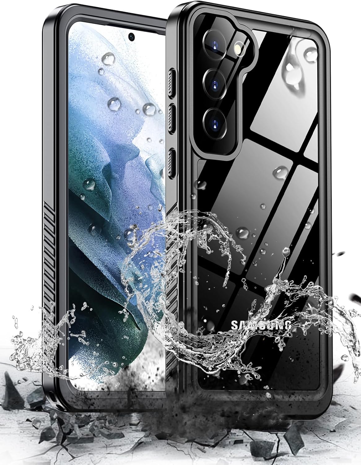 Phone Cases & Screen Protectors: Samsung Galaxy S21 Waterproof Case