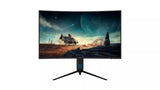 Computer Monitors & Accessories: QMAX 31.5" Gaming Monitor Curved QHD 165Hz 2560*1440p 1ms with Build in Speakers Height Adjustable