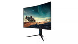 Computer Monitors & Accessories: QMAX 31.5" Gaming Monitor Curved QHD 165Hz 2560*1440p 1ms with Build in Speakers Height Adjustable