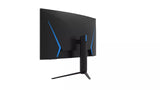 Computer Monitors & Accessories: QMAX 31.5" Gaming Monitor Curved QHD 165Hz 2560*1440p 1ms with Build in Speakers Height Adjustable