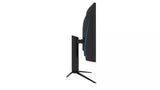 Computer Monitors & Accessories: QMAX 31.5" Gaming Monitor Curved QHD 165Hz 2560*1440p 1ms with Build in Speakers Height Adjustable