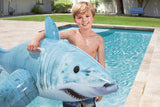 Pool Toys & Inflatables: Bestway 1.83m x 1.02m Realistic Shark Pool Float Inflatable Rubber Ride on for Kids
