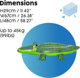 Pool Toys & Inflatables: Bestway 1.52m x 71cm Buddy Crocodile Ride-On