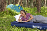 Inflatable Mattresses: Bestway 1.85m x 76cm x 22cm Air Mattress Jr.Twin Indoor/Outdoor Heavy Duty Durable Camping