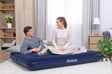 Inflatable Mattresses: Bestway 1.91m x 1.37m x 22cm Air Mattress Full Inflatable Air Bed Indoor/Outdoor Heavy Duty Durable Camping