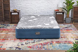 Inflatable Mattresses: Bestway 2.03m x 1.52m x 36cm Tritech Fashion Flock comfortable inflatable Air Mattress Queen Built-in AC Pump