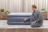 Inflatable Mattresses: Bestway 2.03m x 1.52m x 51cm Tritech Air Inflatable Mattress Queen Built-in AC Pump