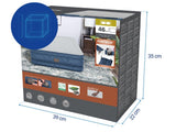 Inflatable Mattresses: Bestway 2.03m x 1.52m x 46cm Fortech Snugable Top Air Inflatable Mattress Queen Built-in AC Pump