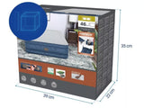 Inflatable Mattresses: Bestway 2.03m x 1.52m x 46cm Fortech Snugable Top Air Inflatable Mattress Queen Built-in AC Pump