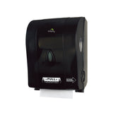 Toilet Paper Holders: Semi-Autocut Paper Towel Dispenser-Black