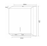Toilet Paper Holders: Stainless Steel Slimline Paper Towel Dispenser