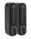 Body Wash & Hand Soap: CLASSIC Dual Soap/Shampoo Dispenser 300ml -Black