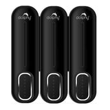 Body Wash & Hand Soap: Manual Soap Dispenser 300ml (Pack of 3) - Black