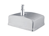 Body Wash & Hand Soap: Compact Stainless Steel Soap Dispenser 1200ml