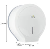 Toilet Paper Holders: CLASSIC Jumbo Toilet Paper Roll Dispenser - White