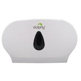 Toilet Paper Holders: Twin Jumbo Toilet Roll Dispenser - White