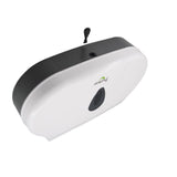 Toilet Paper Holders: Twin Jumbo Toilet Roll Dispenser - White