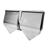 Toilet Paper Holders: SS Double Toilet Roll Holder with Shelf