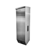 Toilet Paper Holders: Triple Toilet Roll Dispenser - Silver