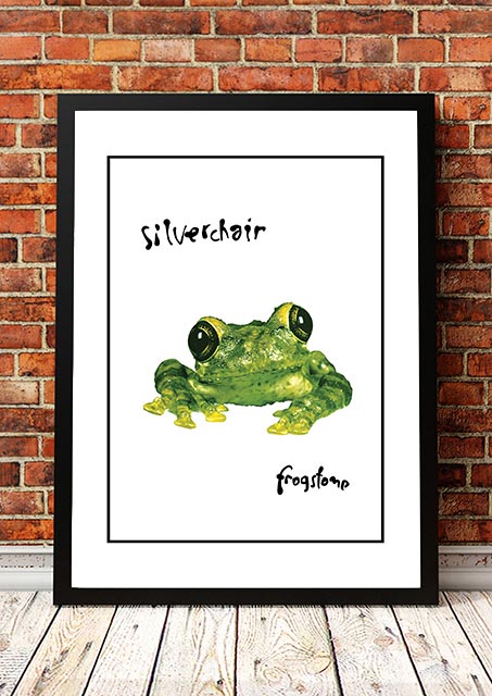 Posters, Paintings & Prints: Silverchair 'Frogstomp' In Store Poster 1995 - Framed A3