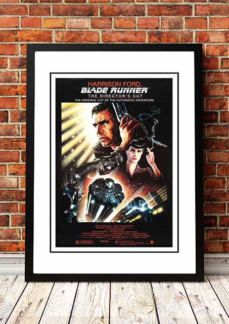 Posters, Paintings & Prints: Bladerunner' Cult Movie Poster! - Framed A2