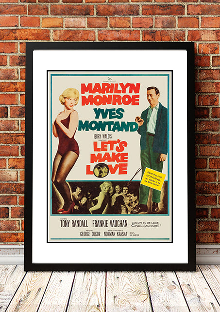 Posters, Paintings & Prints: Marilyn Monroe ‘Let’s Make Love’ Framed Movie Poster! - Framed A4