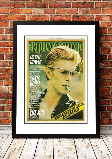 Posters, Paintings & Prints: David Bowie' Rolling Stone Magazine Cover! - Framed A3