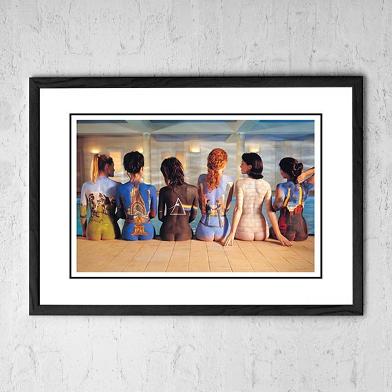 Posters, Paintings & Prints: Pink Floyd ‘Painted Ladies’ Pop Art Print 1997 - Framed A2