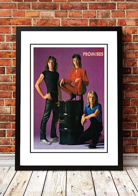 Posters, Paintings & Prints: Promises ‘Rocky Magazine’ Cover Poster 1978 - Framed A2