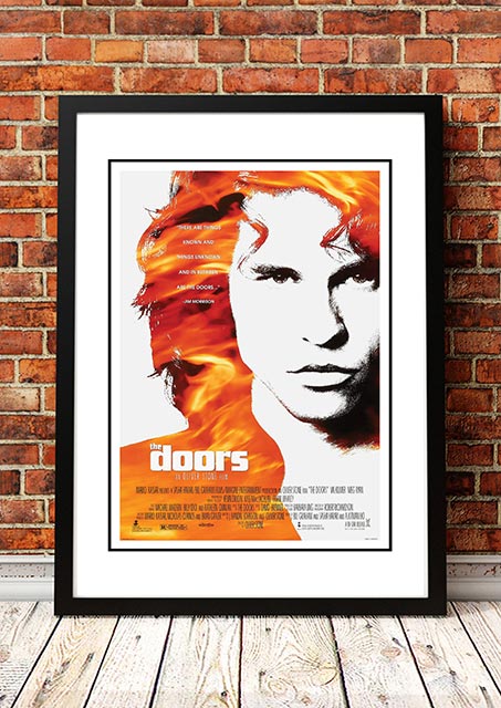 Posters, Paintings & Prints: The Doors ‘The Doors’ Movie Poster 1991 - Framed A3