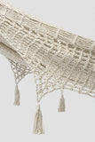 Hammocks & Accessories: Outdoor undercover cotton Mayan Legacy hammock with hand crocheted tassels King Size Marble