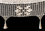 Hammocks & Accessories: Outdoor undercover cotton Mayan Legacy hammock with hand crocheted tassels Queen Size Marble Colour