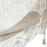 Hammocks & Accessories: Outdoor undercover cotton Mayan Legacy hammock with hand crocheted tassels Queen Size Marble Colour