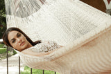 Hammocks & Accessories: Outdoor undercover cotton Mayan Legacy hammock Family size Marble
