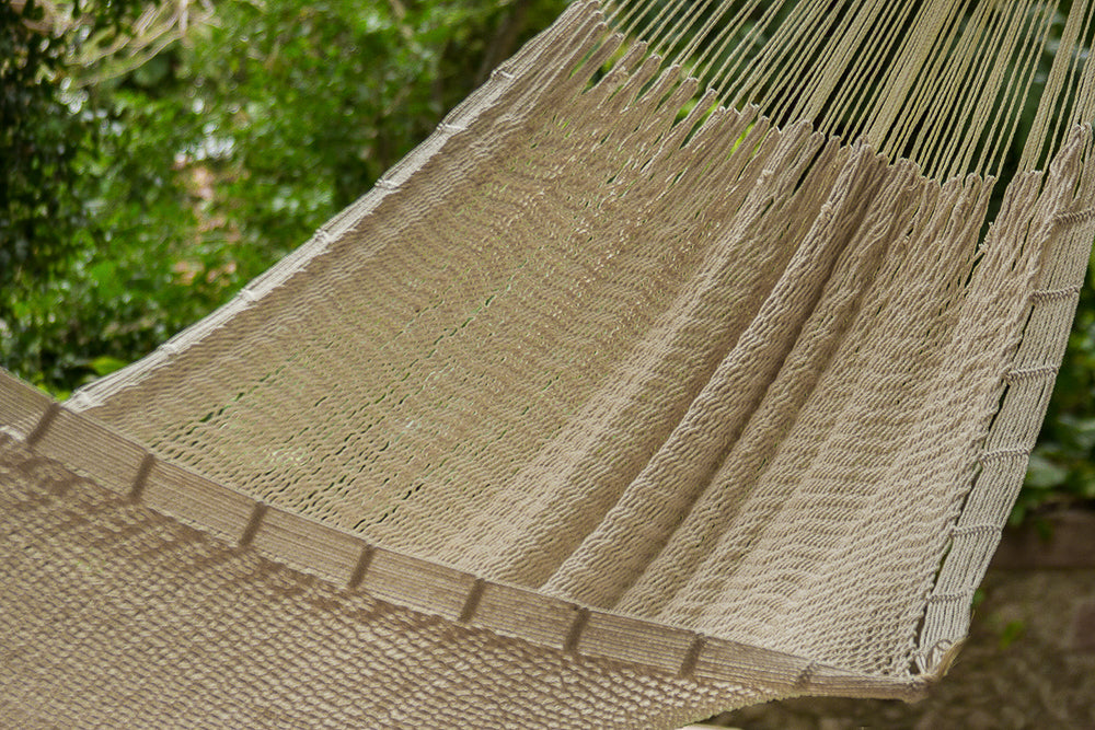 Hammocks & Accessories: Outdoor undercover cotton Mayan Legacy hammock King size Marble