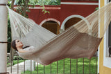 Hammocks & Accessories: Outdoor undercover cotton Mayan Legacy hammock King size Dream Sands