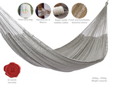 Hammocks & Accessories: Outdoor undercover cotton Mayan Legacy hammock King size Dream Sands