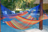 Hammocks & Accessories: Outdoor undercover cotton Mayan Legacy hammock King size Mexicana